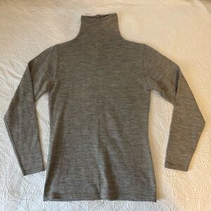Vintage Michael Kors - gray wool turtleneck - petite XS